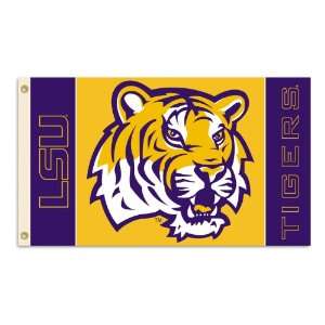   Tigers 2 Sided 3 by 5 Foot Flag with Grommets