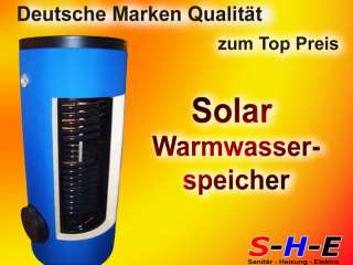300 L Solar Warmwasser Boiler Duo Solar von FLAMCO  