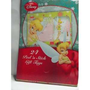  24 Peel N Stick Christmas Gift Tags   Disney Fairies 