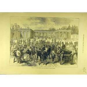  1873 Grand Trianon Trial Marshal Bazaine Print