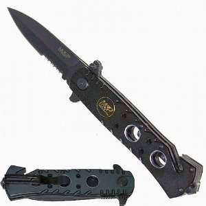   Tiger USA M&P Spring Assisted Rescue Knife   Black