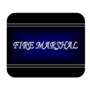 Job Occupation   Fire marshal Mouse Pad 
