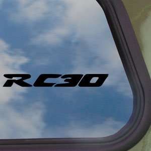  Honda Black Decal RC30 Truck Bumper Window Vinyl Sticker 