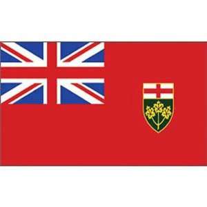  Ontario Canada Flag 3ft x 5ft Patio, Lawn & Garden