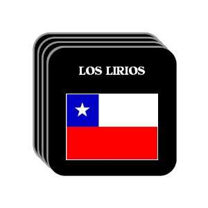 Chile   LOS LIRIOS Set of 4 Mini Mousepad Coasters 