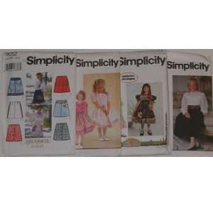   Simplicity Girls Dress Patterns (2 3 4) & (7 8 10) 