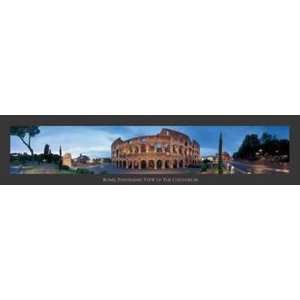 Rome Panoramic of Colosseum by Emanuele Brambilla 54x13  