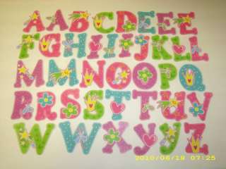 PRINCESS BUTTERFLY WALL LETTER NAME ALPHABET  