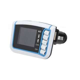 44 LCD Wireless FM Transmitter Car  Player SD TF Card USB Drive 