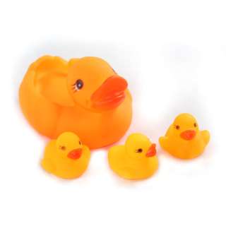 Rubber Duckie Ducky Bath Swimming Pool LED Duck Set  