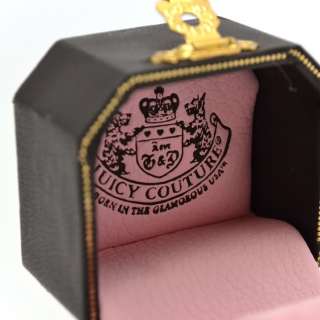 Original Juicy Couture Classic Cube Earring Box  