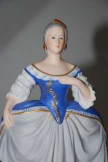 Franklin Mint ~ Catherine The Great Handpainted Decorative Figurine 