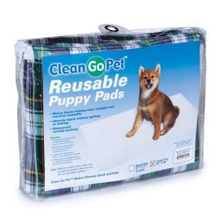 CLEAN GO PET DELUXE REUSABLE PUPPY DOG TRAINING PAD  