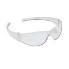 crews inc ck100 checkmate wraparound safety glasses clr polycarbonate 