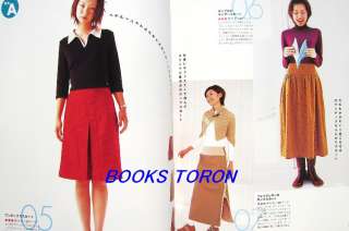 Handmade Skirt   3 Size/Japanese Clothes Pattern Book/346  