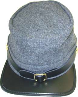 Confederate Soldier Gray Civil War Replica Hat Cap  