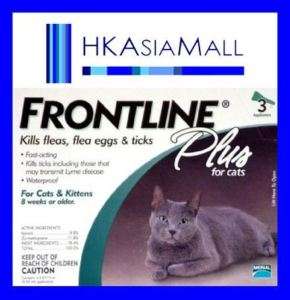 Frontline Plus Cats Kittens Flea & Tick Treatment 3mon  