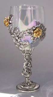 Fellowship Foundry Rose Vine Toasting Glass  Opal  