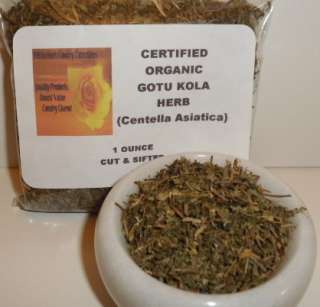 This listing is for the Gotu Kola Leaf Herb. We also carry the Gotu 