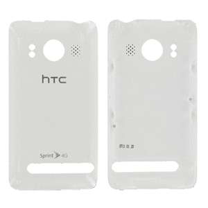 HTC OEM Sprint EVO 4G Back Door Battery Cover White  