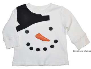 Gymboree Snow Chillin Winter Snowman Sweater Fleece Hoodie or Shirt 
