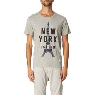 Particular Eiffel t–shirt   ACNE   T shirts   Menswear  selfridges 