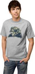 Pittsburgh Panthers Grey Distressed Mascot T Shirt 