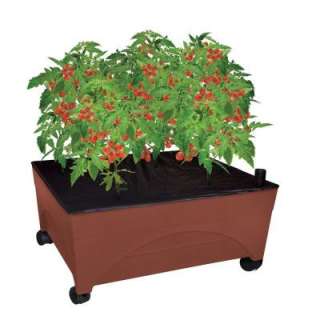 24.5 in. x 20.5 in. Raised Bed Patio Garden Kit with Watering System 