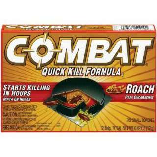 COMBAT Ready to Use Quick Kill Formula Small Roach Traps (12 Pack 