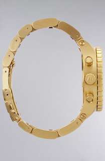 Nixon The 4220 Chrono Watch in All Gold  Karmaloop   Global 