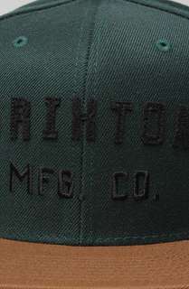 Brixton The Arden Hat in Hunter Green Caramel  Karmaloop   Global 