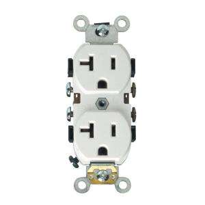 Duplex Outlet from Leviton (20 Amp)     Model R52 05352 