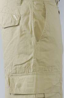  the core collection classic cargo shorts in british khaki $ 59 