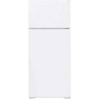 GE 15.7 Cu. Ft. Top Freezer Refrigerator in White GTR16BBSRWW at The 