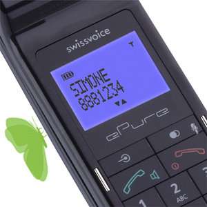 Swissvoice ePure Schnurloses Analog Telefon mit  Elektronik