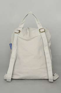 Baggu The Baggu Canvas Backpack in Stone  Karmaloop   Global 