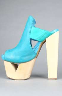 Jeffrey Campbell The Pamela Shoe in Blue  Karmaloop   Global 