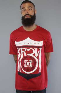 KR3W The Krest Regular Tee in Cardinal  Karmaloop   Global 