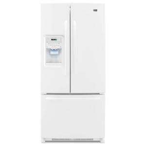 Maytag Ice²O 21.8 cu. ft. 33 in. Wide French Door Refrigerator in 