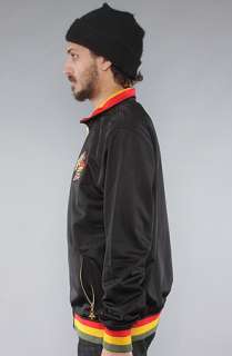 LRG The Ragga Tunes Track Jacket in Black  Karmaloop   Global 