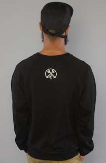 Civil The Last Is The New First Crewneck Sweatshirt in Black 