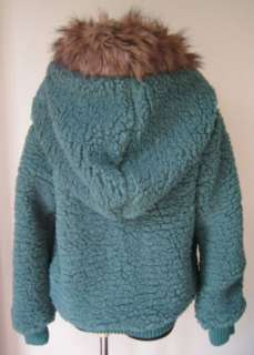 Brand new Mercibeaucoup Green womens Hoodie coat/one size  
