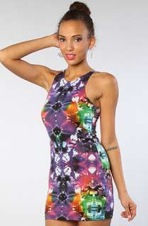 Motel The New Zoe Dress in Tye Dye  Karmaloop   Global Concrete 