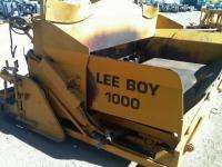 Lee Boy 1000 Asphalt Laydown Crawler Paver  