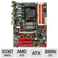 view BIOSTAR TA970XE AMD 9 Series Motherboard   ATX, Socket AM3+, AMD 