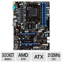 MSI 970A G46 AMD 9 Series Motherboard   ATX, Socket AM3+, AMD 970 