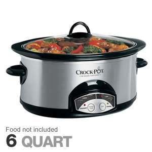 Crock Pot SCVP600SS Smart Pot Slow Cooker   6 Quart Capacity 