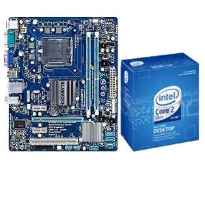 GIGABYTE GA G41MT S2P Intel G41 LGA775 Motherboard and Intel Core 2 