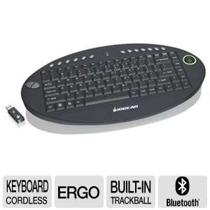 IOGEAR GKM581R Wireless On Lap Keyboard with Optical Trackball and 