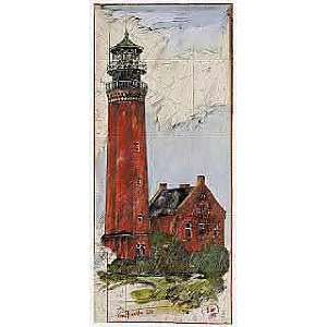 Kunstdruck Poster Ole West Greifswalder Oie 22 x 52  